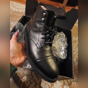 Thursday Mens Captain Boots, Size 7.5, Black